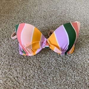 Colorful Striped Bikini